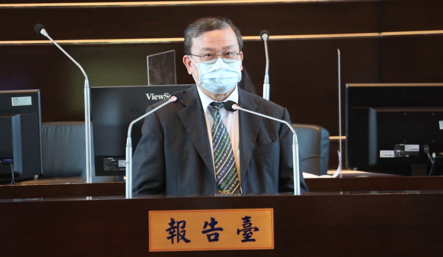北捷局長至市議會報告中捷意外 向台中市民致歉