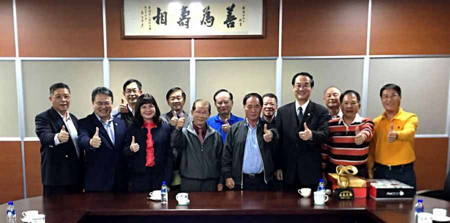 國家口罩隊南六公司黃清山董事長 　嶺東科大禮聘為名譽教授