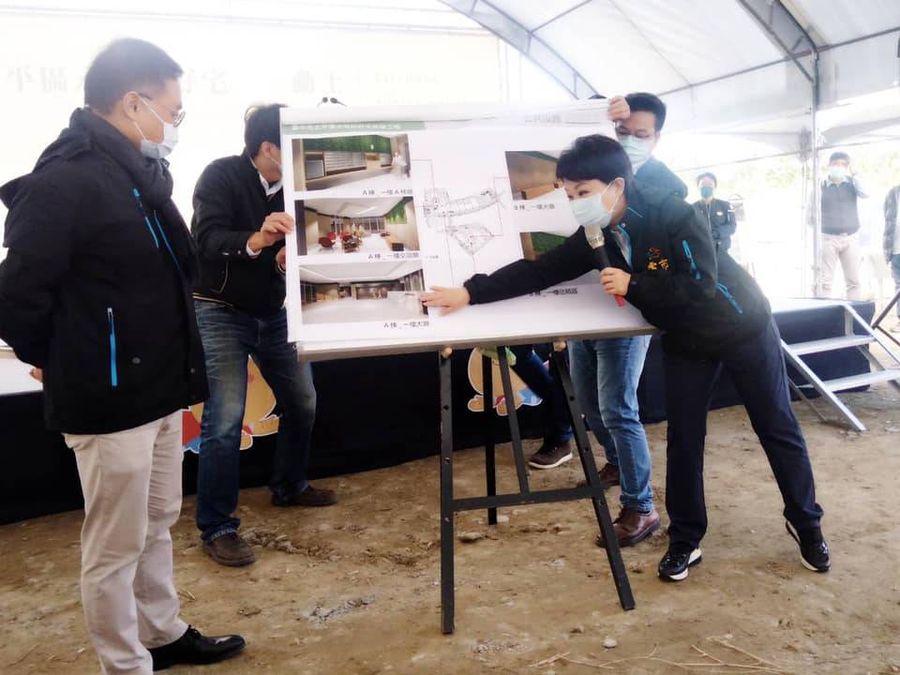 盧秀燕主持太平區永億段好宅開工動土典禮