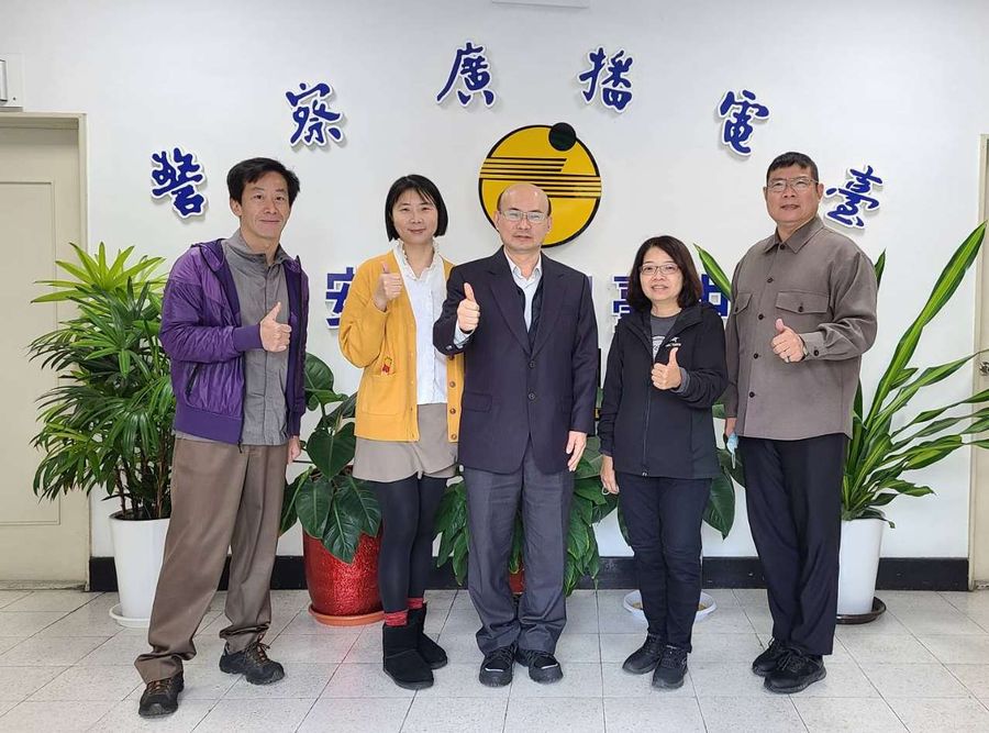 交大副大隊長林鉦哲上電台宣導交安