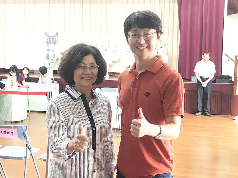 土庫里長粟藍倩  積極拓展巷弄長照站
