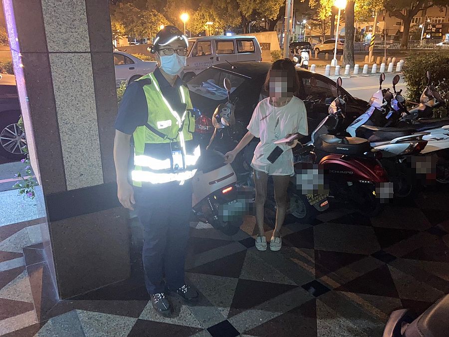 女外送員找不到生財工具停哪　警細心抽絲剝繭助尋回