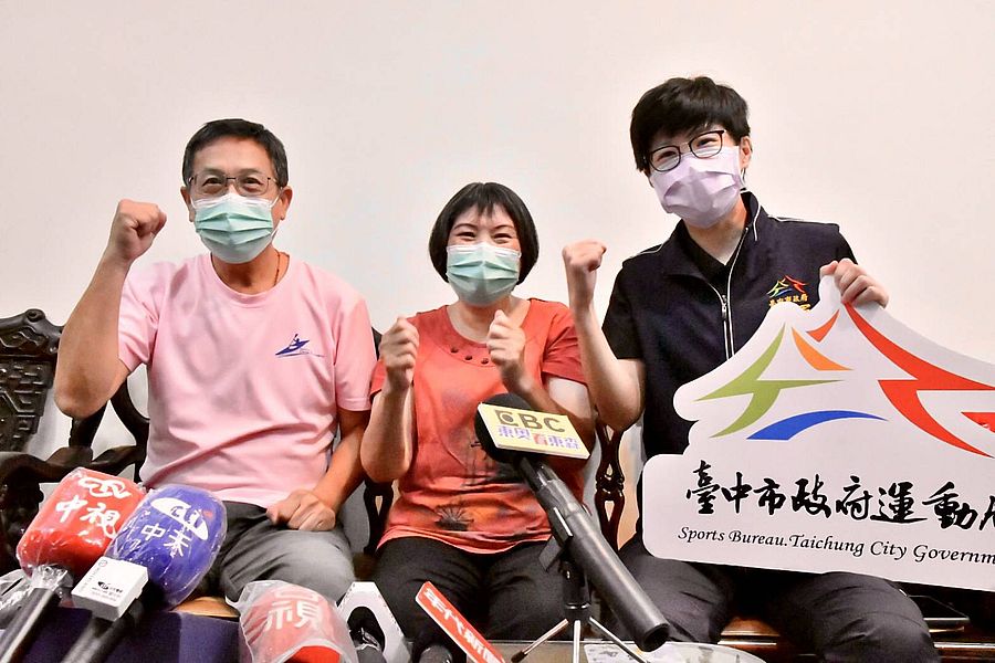 張筑涵創台灣首位參賽奧運輕艇 盧秀燕：寫下奧運參賽史新頁