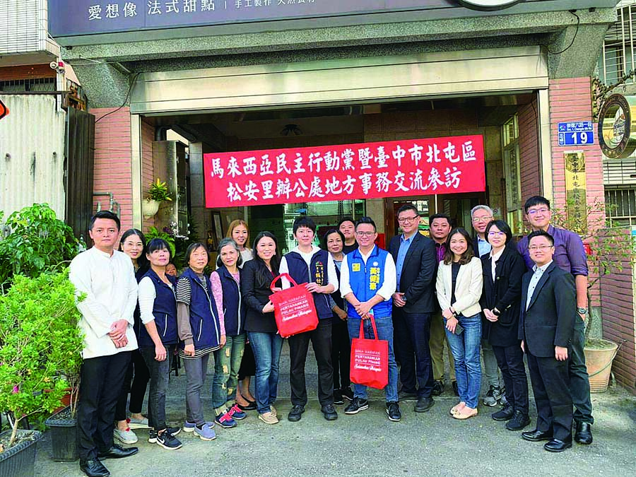 松安里長賴仕翰 服務里民熱情又開心