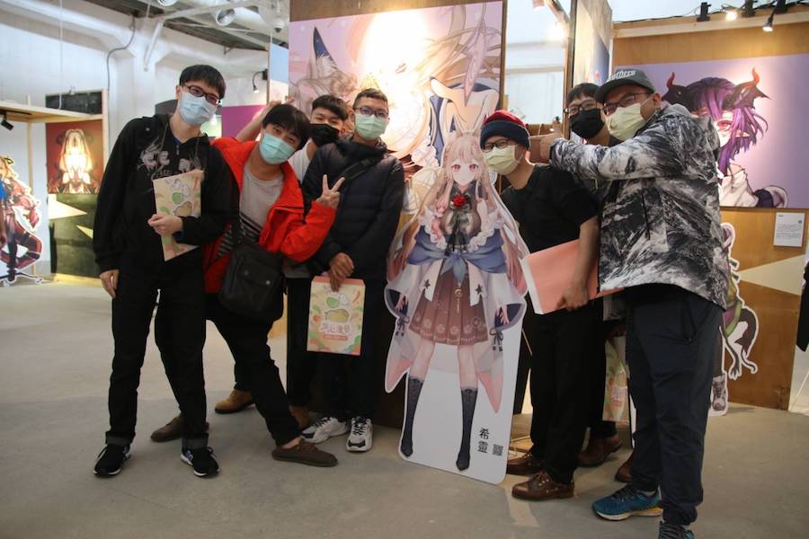 台中動漫博覽會超吸睛！VTuber結合真人表演逾5000人觀看