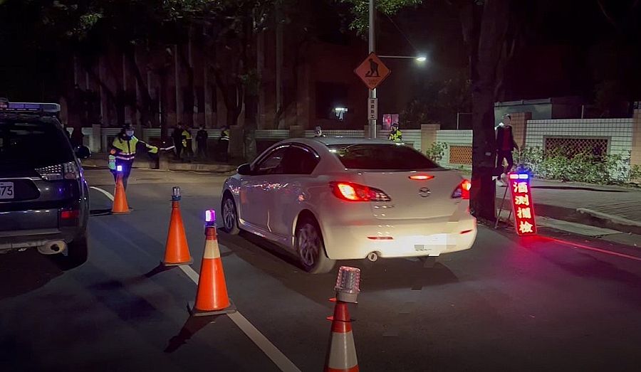 中市警連續3日取締酒後駕車大執法 展現嚴查酒駕決心