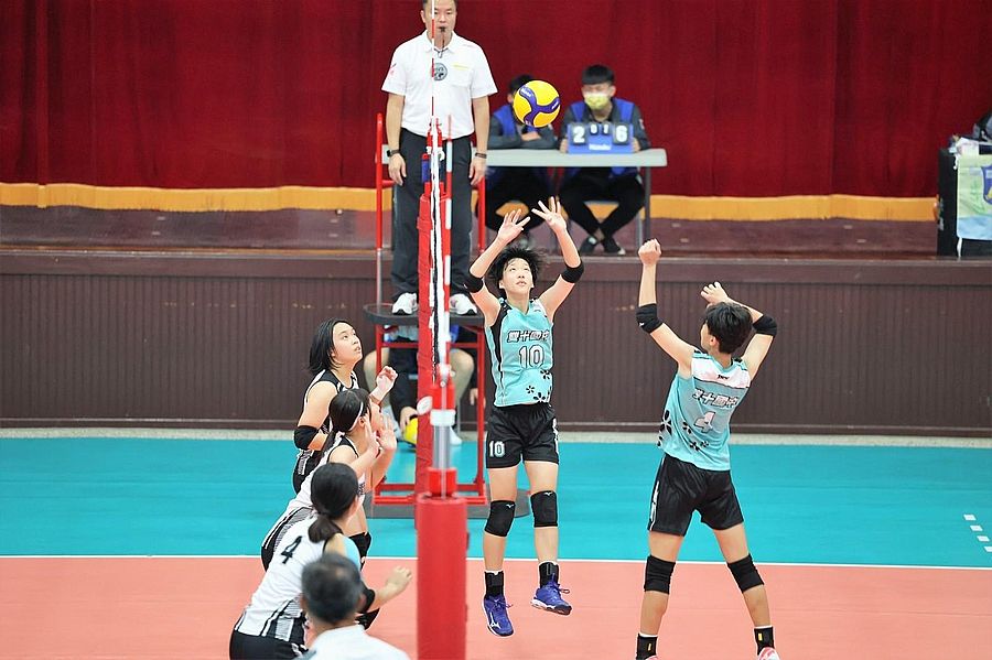 國中排球甲級聯賽決賽 中市向上國中等3校蓄勢待發