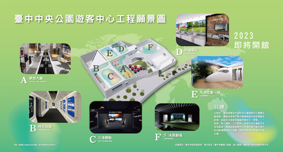 注入虛擬實境、沉浸體驗 中市中央公園遊客中心升級年底完工