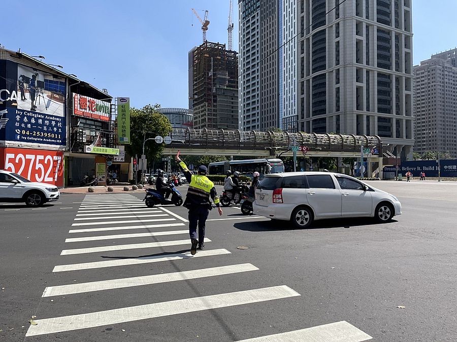 清明節連續假期中警提醒民眾注意交通安全