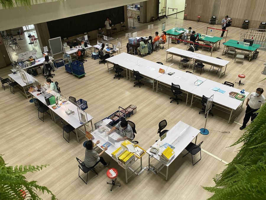中市府4/18起重啟1樓聯合洽公區使用