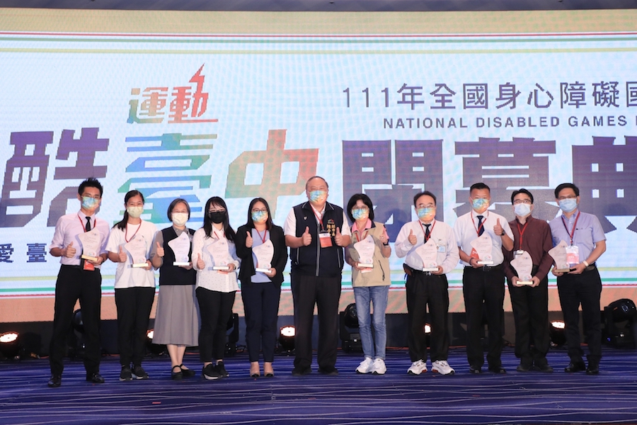 台中辦身障運圓滿成功 陳副市長讚運動員與幕後英雄