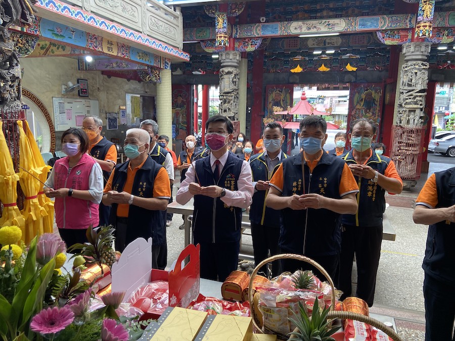 神農大帝聖誕 中市客委會主委祝壽祈國泰民安