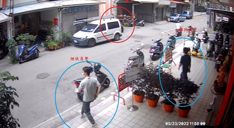 詐騙集團食髓知味中四大墩警千鈞一髮當場逮捕車手