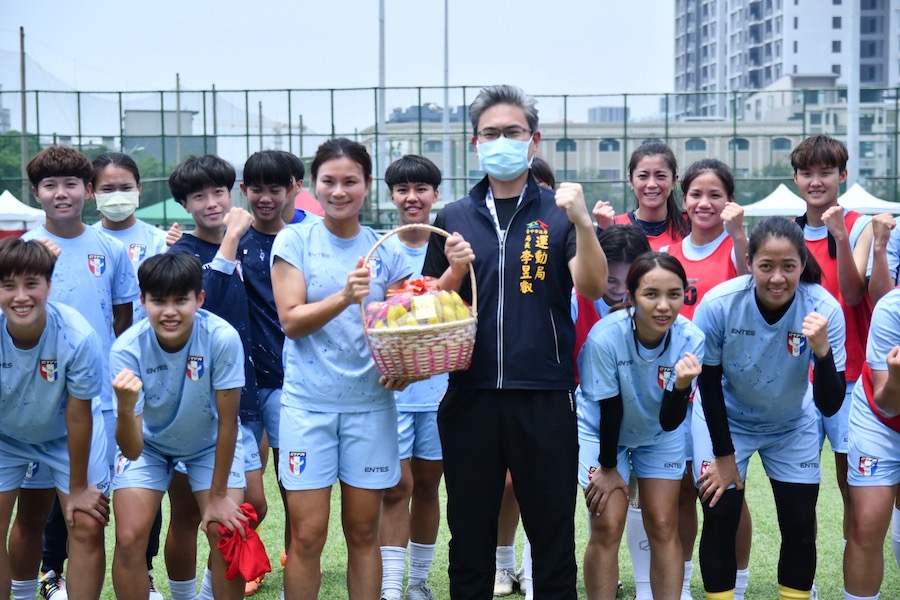 國家女足台中集訓備戰東亞盃　中市運動局長預祝旗開得勝