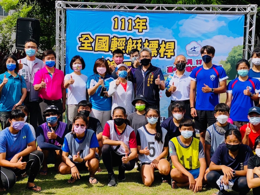 全國輕艇標桿錦標賽台中登場 運動局長：培育輕艇運動人才