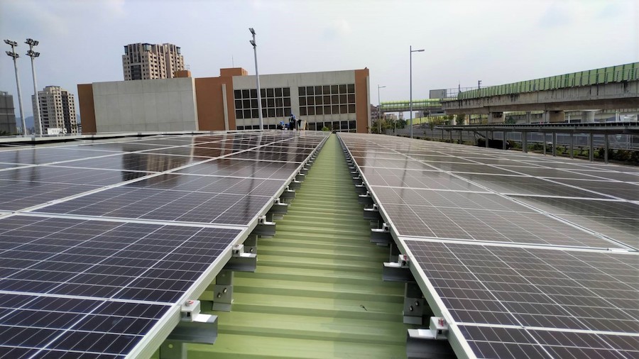 中捷北屯機廠太陽能發電今起售電 適時彌補電價調漲成本
