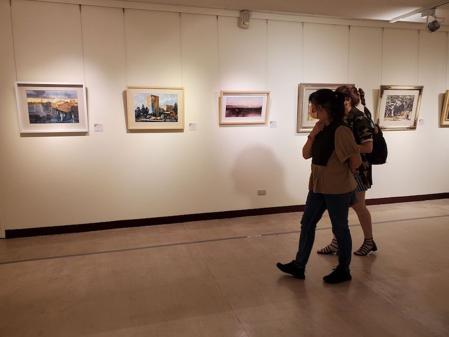 跟著藝術名家遊台中！ 「旅繪‧台中」水彩大展開幕