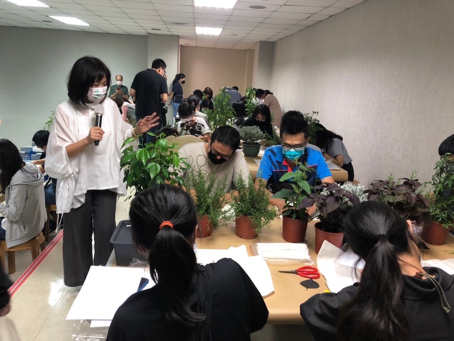 打造公園療癒環境 中市建設局植栽設計課程受歡迎