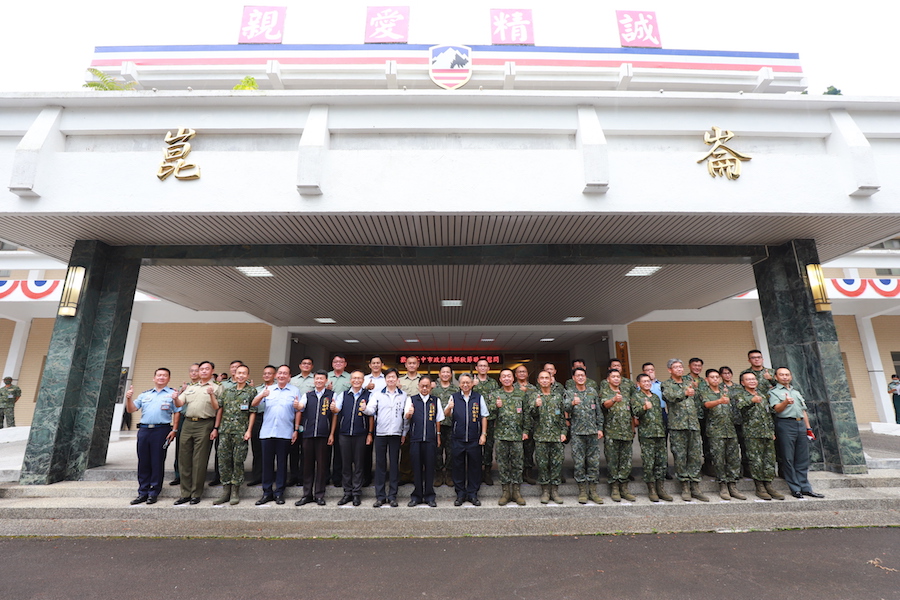 秋節敬軍贈加菜金 中市府感謝轄內駐軍部隊保家衛國