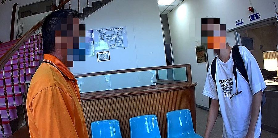 擔心兒子出國工作發生意外！ 老父淚灑警所求助