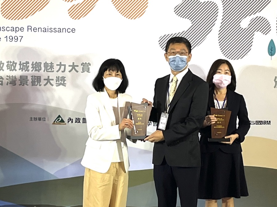2021致敬城鄉魅力大賞 中市建設局「潭心計畫」榮獲「優等」及「最佳人氣賞」