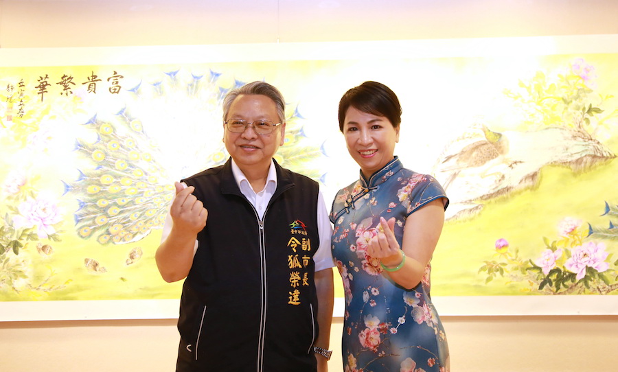 陳靜瑤彩墨個展」即起展出 令狐副：灑脫筆意呈現動人情感