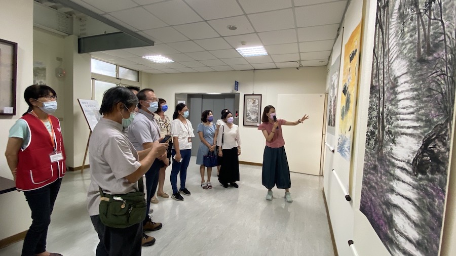 龍井地所「謝凱希水墨創作個展」至12/31 歡迎民眾前來欣賞