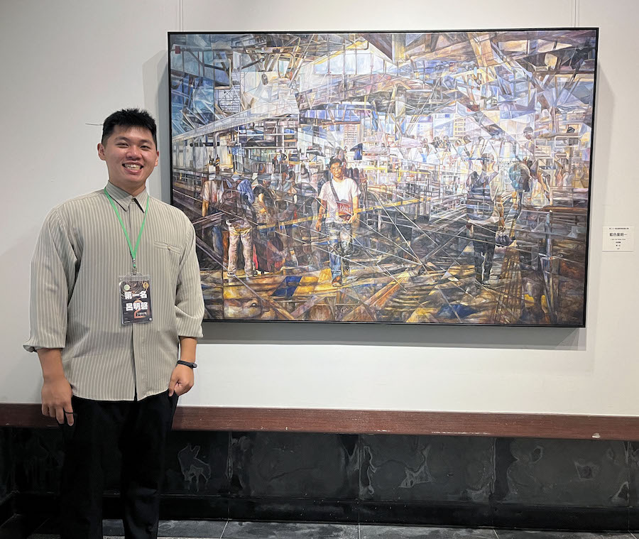 全國百號油畫大展港藝中心登場 首獎得主僅23歲歷年最年輕