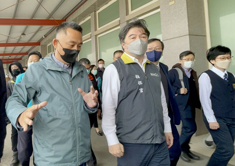 王必勝視察小三通復航防疫整備