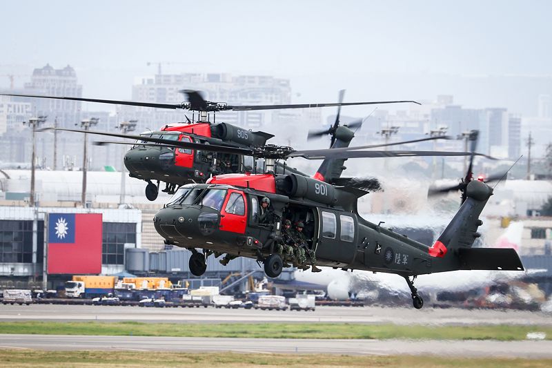 漢光演習桃機首次操演反空機降 藍軍成功截擊紅軍