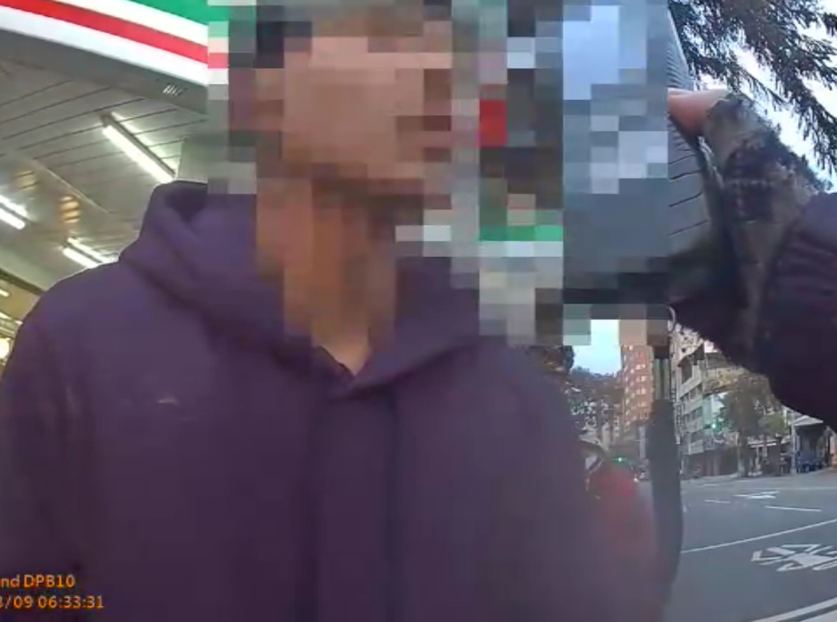 男酒醉路倒睡5小時醒來騎車 酒測值一樣超標送辦