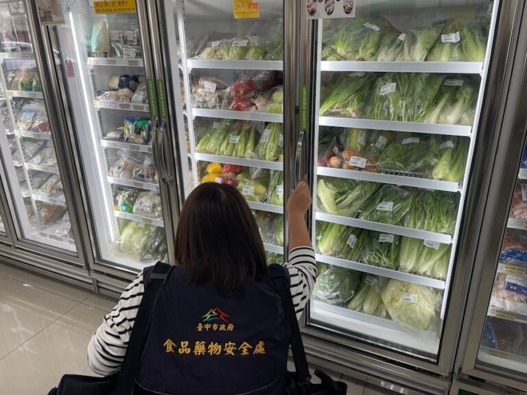 中市食安處公布第一季市售食品(材)抽驗結果  7件違規將持續加強監控