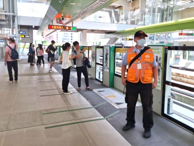 嚴密守護車站及列車安全 中捷全面提升人力、裝備