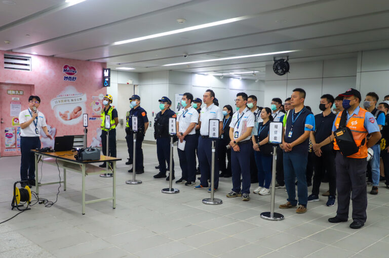 中捷模擬列車隨機攻擊事件 加強自主防衛及緊急應變能力