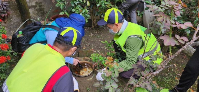 中市北區新增登革熱NS1快篩陽性個案  衛生局籲民加強孳生源清除