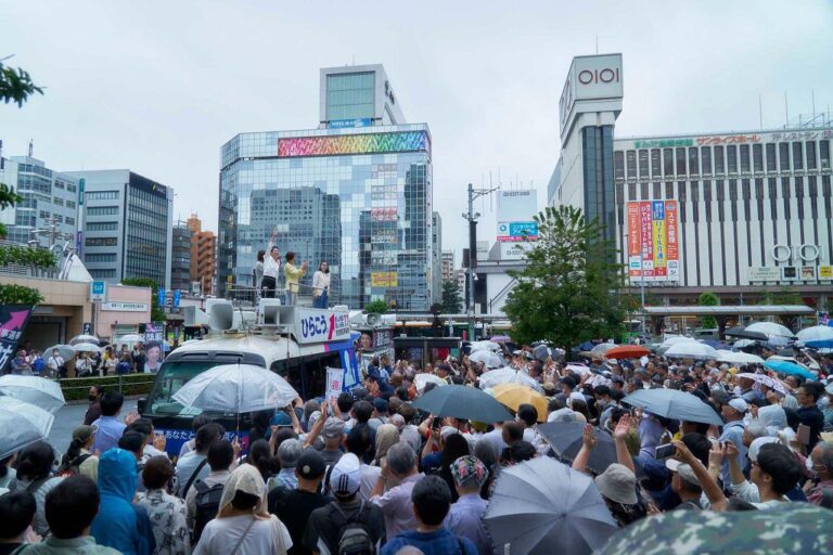 東京都知事選舉 候選人蓮舫收死亡威脅