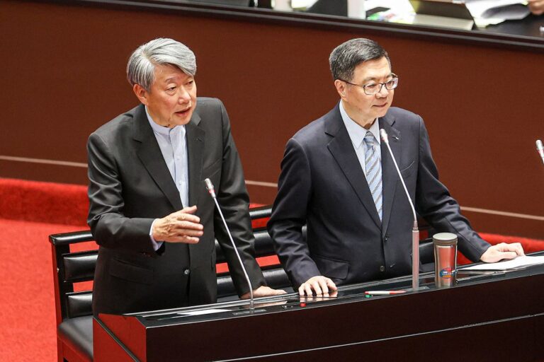 王世堅批郭智輝自走砲 卓榮泰重申核電3前提