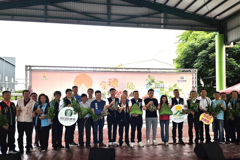 端午節包粽用好米 中市烏日農會包粽、划龍舟、送香包發揚端午文化