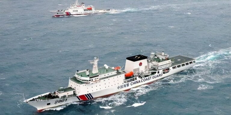 陸海警船航行東海頻繁引日關切