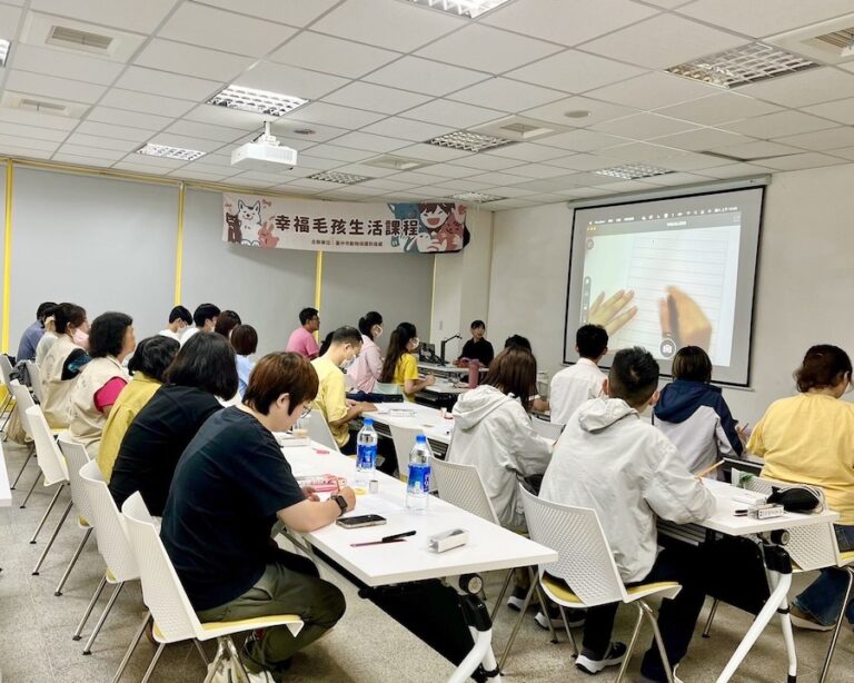 打造人寵幸福生活 中市「幸福毛孩」及「浪愛有家」講座登場