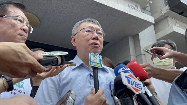 柯文哲：支持高虹安上訴 相信沒有貪污意圖