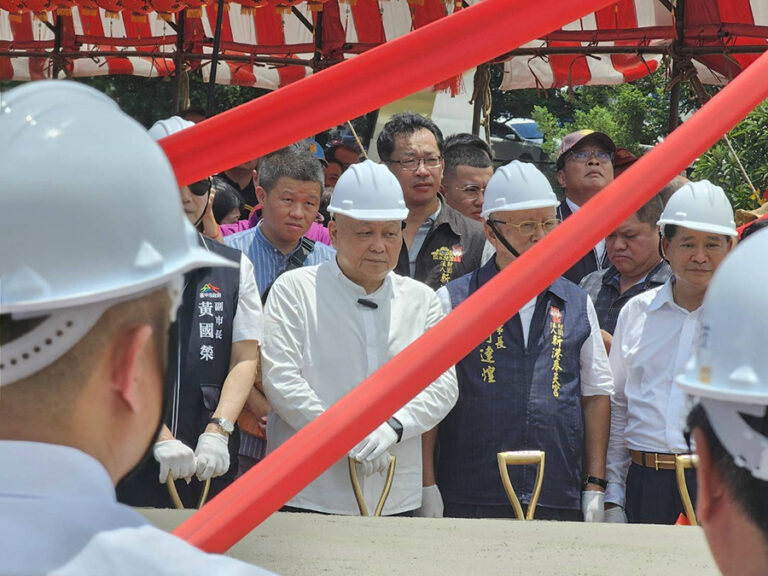 大甲鎮瀾宮重修建醮玉皇壇動土
