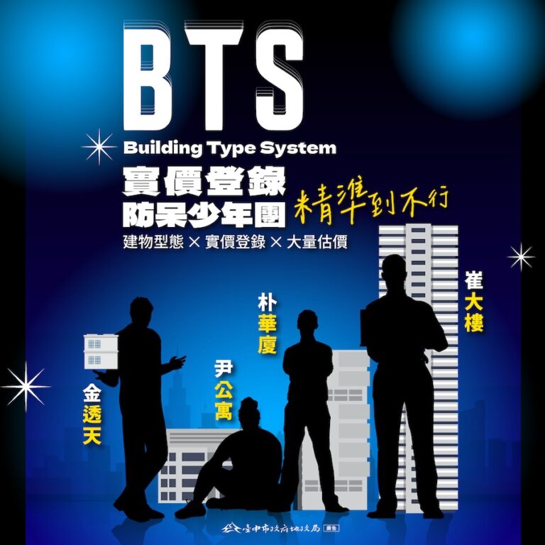 實價登錄正確性大躍升！ 中市「實價登錄BTS 防呆少年團」登場