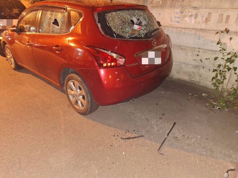 莽夫持鐵撬破壞無辜5車輛 烏日警1.5hrs火速逮人