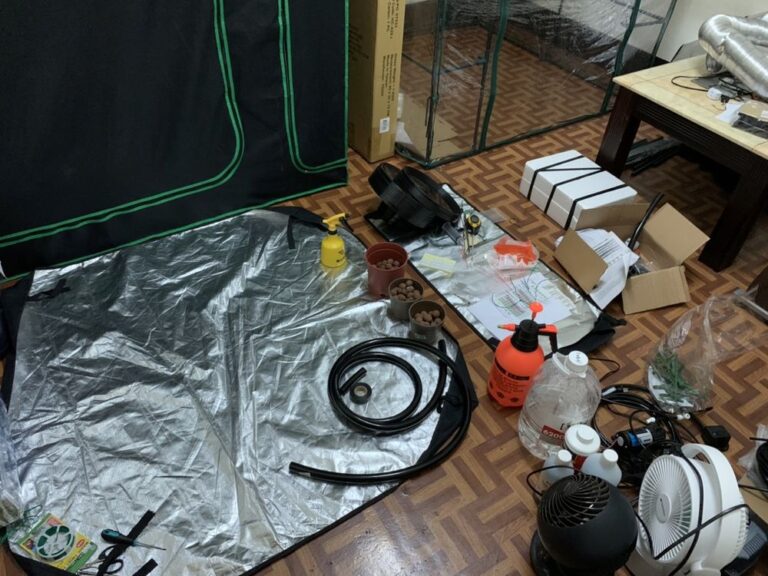 絕命毒師線上教學 中市刑大破獲室內大麻養殖戶