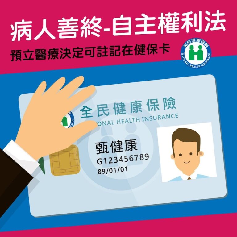 預立醫療照護諮商健保給付 四大對象7/1起適用