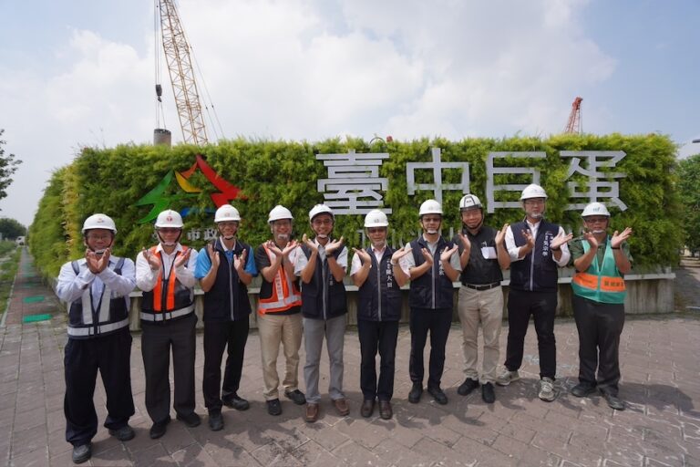 世界級建築「台中巨蛋」孵化進行中！ 建設局長：全力以赴、精確掌握工程各階段