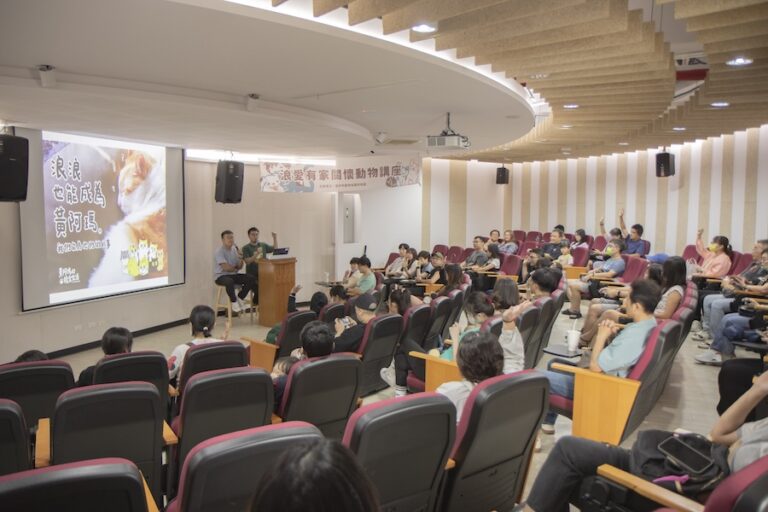 為流浪動物發聲！ 中市動保處邀「黃阿瑪的後宮生活」分享貓奴日常