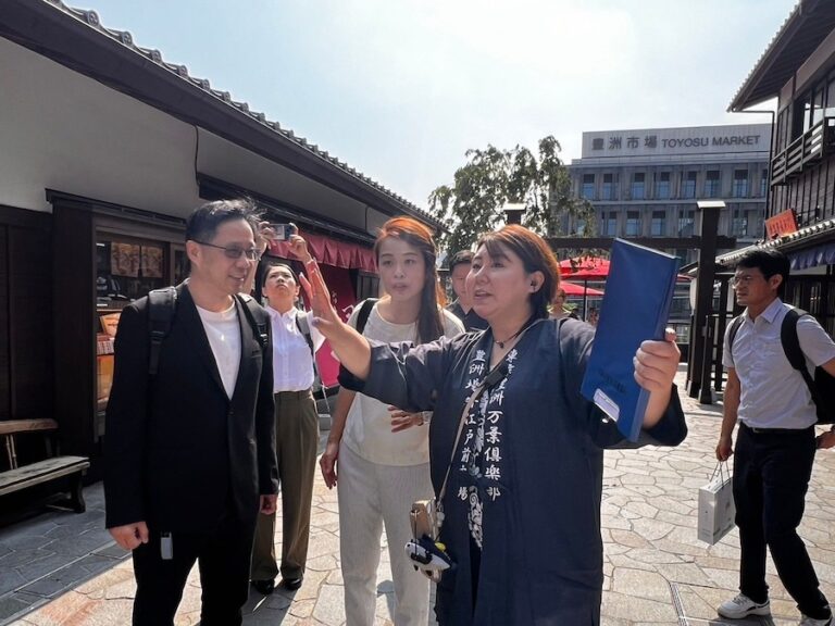 中市經發局赴日汲取「豐洲千客萬來」營運經驗 作為商場招商參考模式