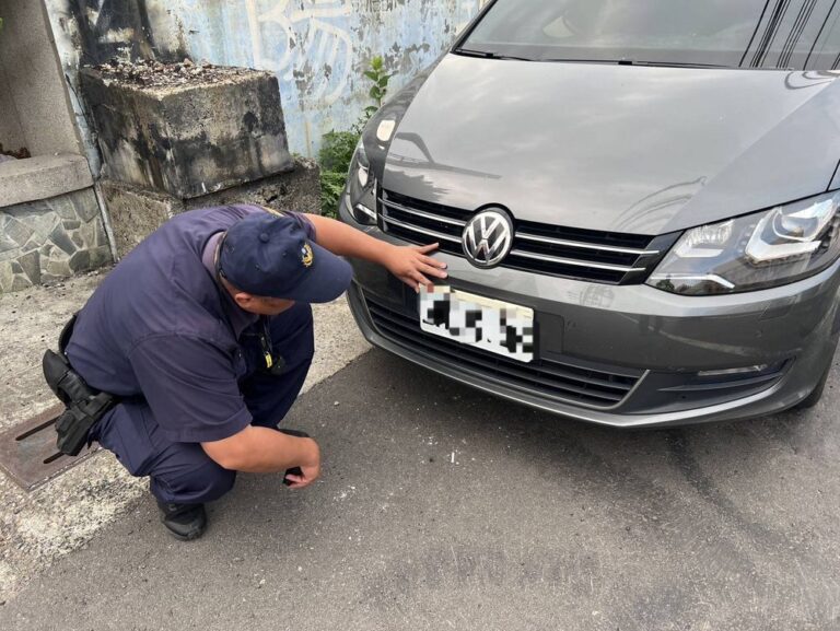 中警遏阻偽造車牌橫行  單月取締破千遏止歪風